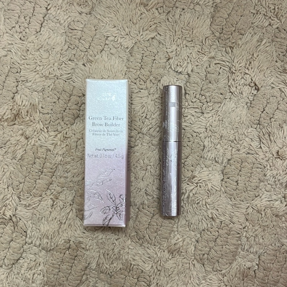 100% Pure Green Tea Fiber Brow Builder Medium Brown